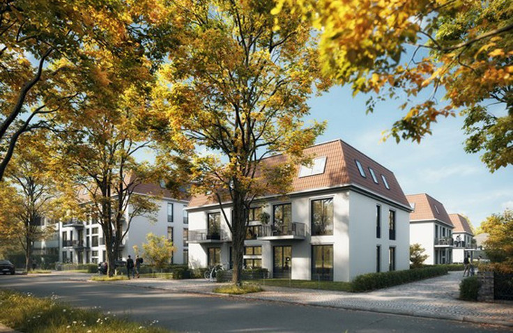 Eigentumswohnung, Mehrfamilienhaus kaufen in Berlin-Lichterfelde - Zuhause im Quintett, Bruno-Walter-Straße 4-6