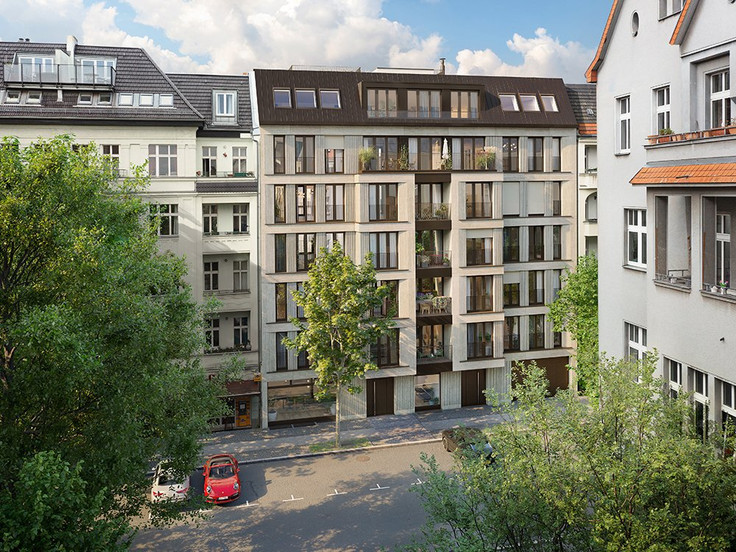 Eigentumswohnung, Reihenhaus, Townhouse, Haus kaufen in Berlin-Prenzlauer Berg - HELMHOUSE, Senefelderstraße 21