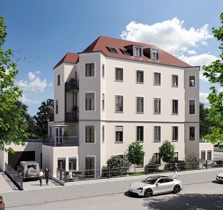 Eigentumswohnung, Kapitalanlage kaufen in Augsburg-Schäfflerbach - Provino Palais, 