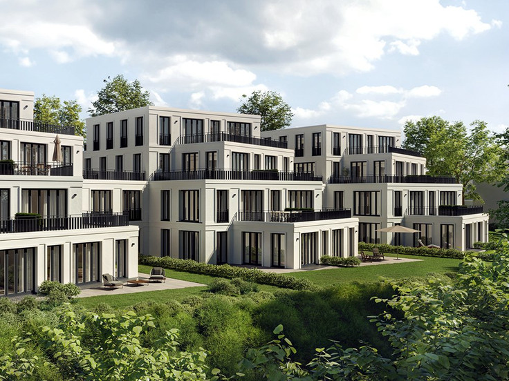 Eigentumswohnung, Penthouse kaufen in München-Bogenhausen - PARC II - Über dem Herzogpark, Oberföhringer Straße 35–43