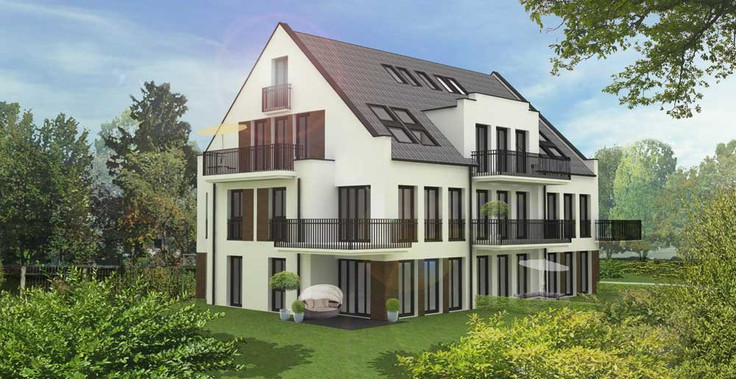 Eigentumswohnung kaufen in München-Perlach - Das Haus am Park, Roßholzener 10