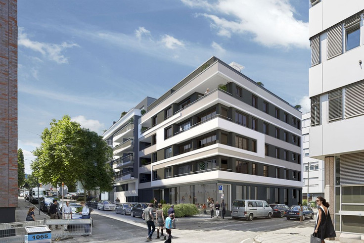 Eigentumswohnung kaufen in Stuttgart-Hospitalviertel - City Flair Stuttgart, Hohe Straße 10 / Leuschnerstraße 9 / Hohe Straße 8