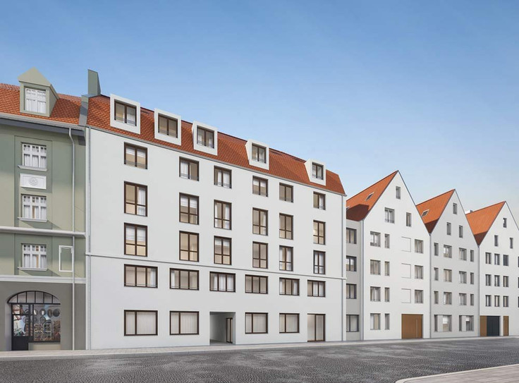 Eigentumswohnung kaufen in Augsburg-Innenstadt - Mozart Augsburg, Georgenstraße 15 + 17