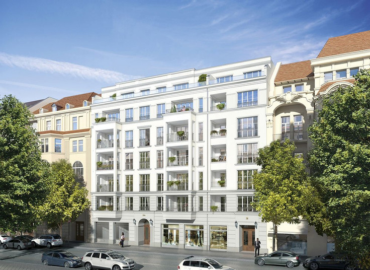 Eigentumswohnung kaufen in Berlin-Charlottenburg - B.WEST, Bleibtreustraße 25