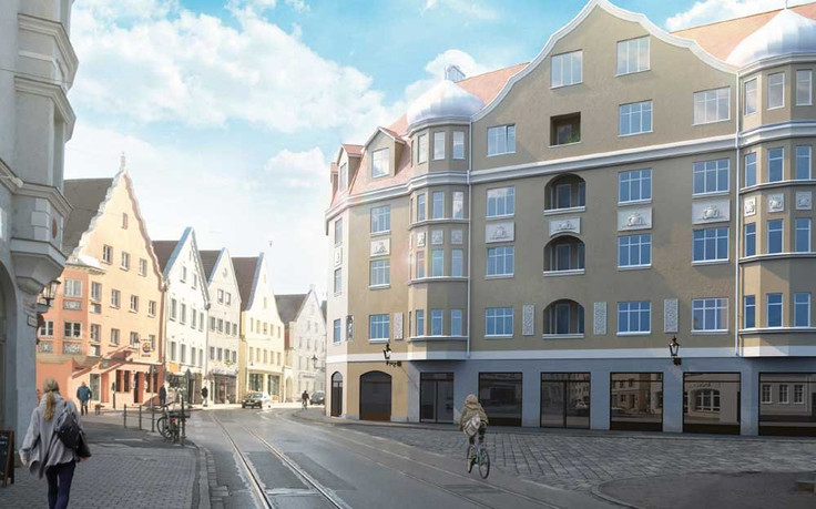 Eigentumswohnung kaufen in Augsburg-Innenstadt - Georgen Residenz, Georgenstr. 1