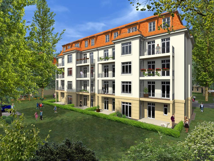 Eigentumswohnung kaufen in Potsdam-Babelsberg Süd - Residenz Steinstraße, Steinstraße