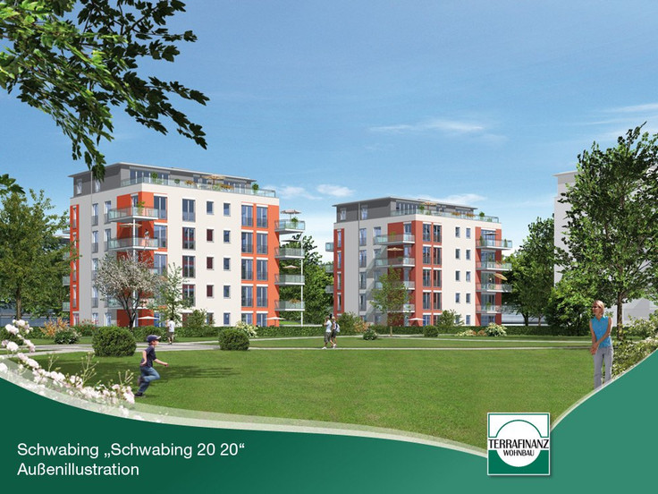 Eigentumswohnung kaufen in München-Schwabing - Schwabing 20 20, Leopoldstraße Ecke Domagkstraße