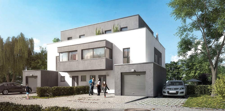 Villa Maximus DresdenBriesnitz Neubau Doppelhaushälfte kaufen
