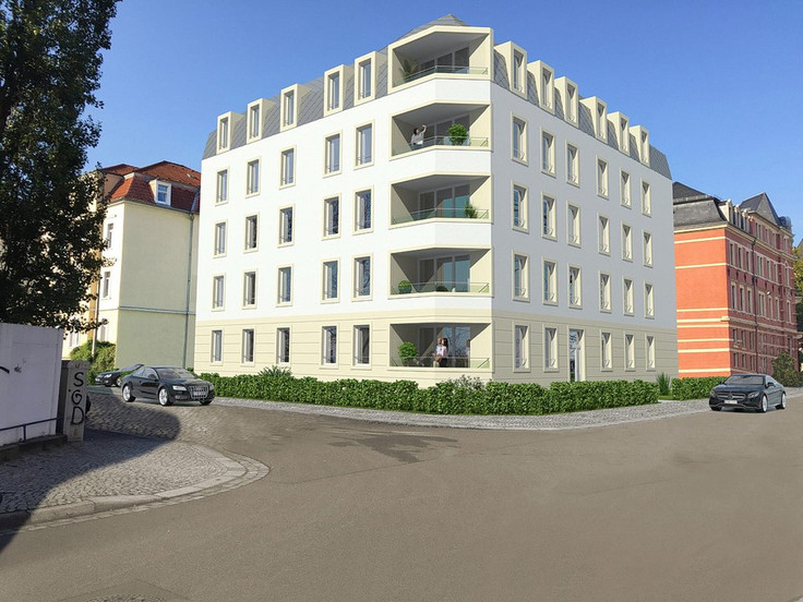 Eigentumswohnung, Dachgeschosswohnung, Mehrfamilienhaus, Penthouse kaufen in Dresden-Löbtau - Eigentumswohnungen in Dresden-Löbtau, 