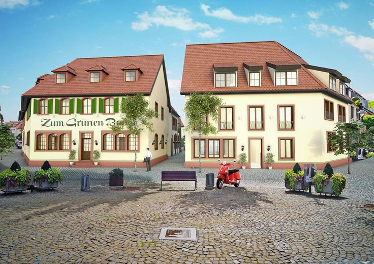 Eigentumswohnung, Reihenhaus, Haus kaufen in Neu-Isenburg - Hugenotten Carré, Marktplatz 4
