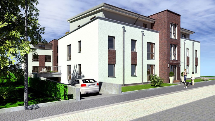 Eigentumswohnung, Mehrfamilienhaus kaufen in Monheim am Rhein - Wohngenuss², Gartzenweg 46