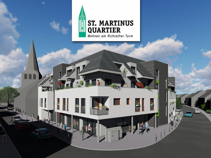 Eigentumswohnung kaufen in Langenfeld-Rheinland - St. Martinus Quartier, Kaiserstraße 36