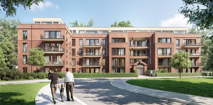 Eigentumswohnung kaufen in Hamburg-Barmbek - Torhaus Apartments, Elfriede-Lohse-Wächtler-Weg 14