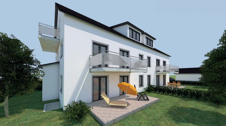 Eigentumswohnung kaufen in Hallbergmoos - Mehrfamilienhaus Goldach, 