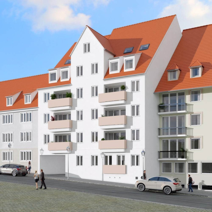 Eigentumswohnung, Dachgeschosswohnung, Maisonettewohnung kaufen in Nürnberg-Altstadt, St. Lorenz - WEBER.ACHT, Webersplatz 8