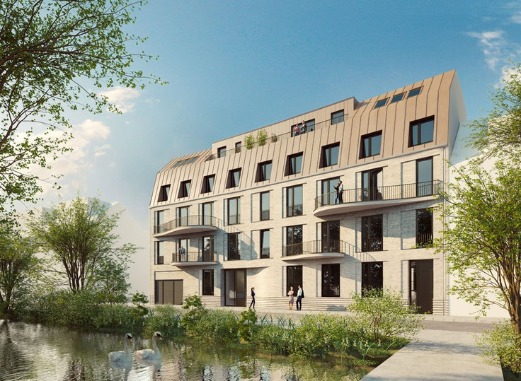 Eigentumswohnung, Penthouse kaufen in Düsseldorf-Pempelfort - Louise am Hofgarten, Louise-Dumont- Straße 25