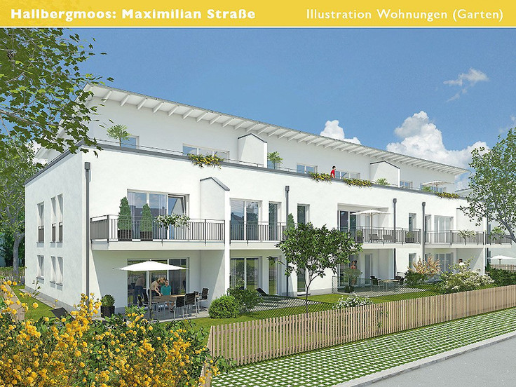 Eigentumswohnung kaufen in Hallbergmoos - Stadt Land Zukunft, Enghofer Weg