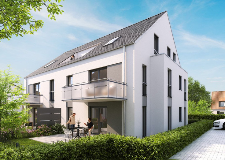 Eigentumswohnung, Reihenhaus, Haus kaufen in Forchheim - Beethovenstraße 8 - Bauabschnitt 1, Beethovenstraße 8