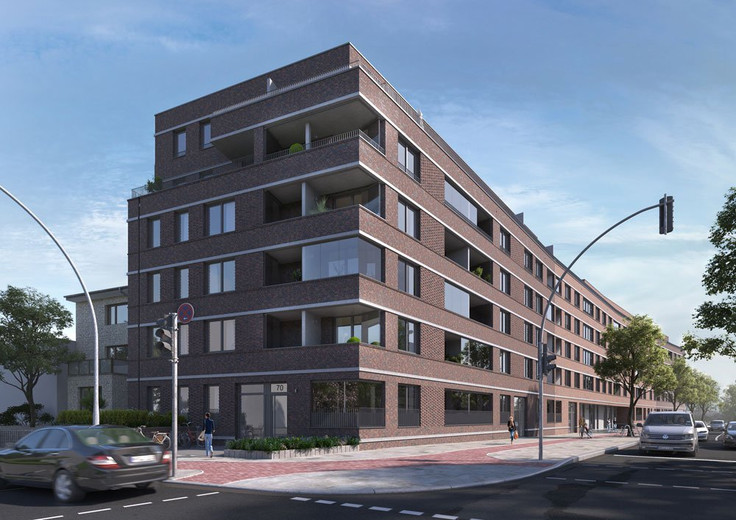 Drosselstraße HamburgBarmbekNord Neubau Eigentumswohnung kaufen