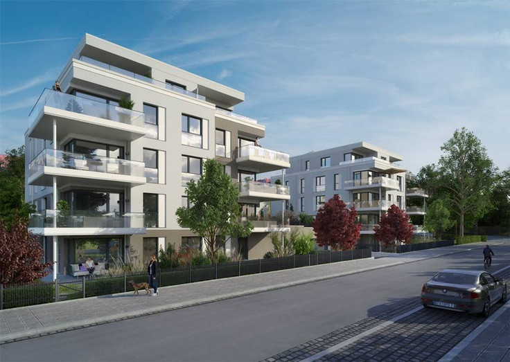 Eigentumswohnung, Maisonettewohnung, Penthouse kaufen in Fürth-Südstadt - Rednitz JUWEL, Dambacher Straße