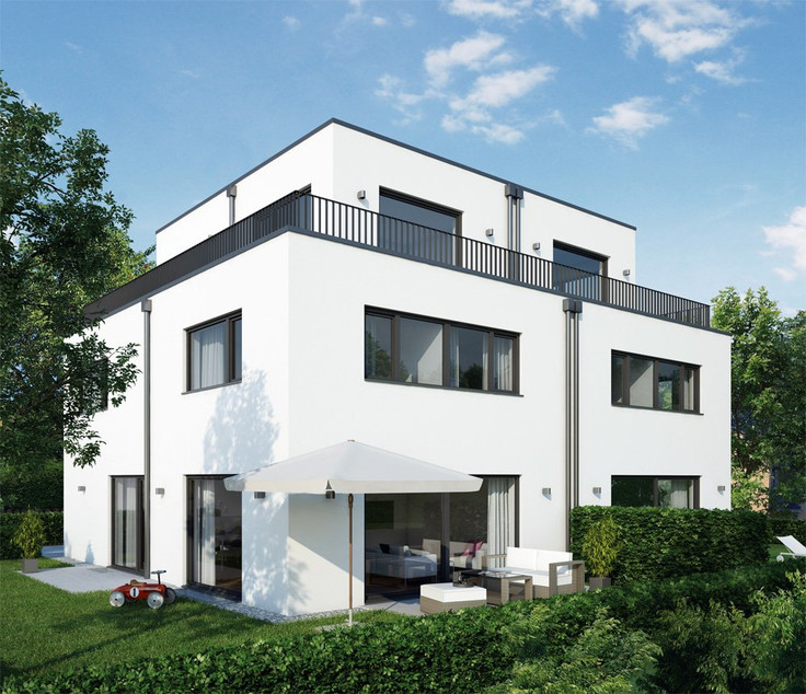 Doppelhaushälfte, Haus kaufen in München-Aubing - Premium Living Aubing, Liebensteinstraße 9