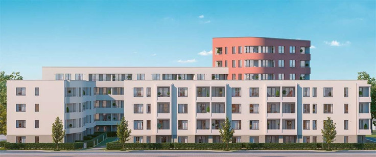 Eigentumswohnung, Penthouse kaufen in Augsburg / Schäfflerbach: KULT.QUARTIER Augsburg, Walterstraße 9