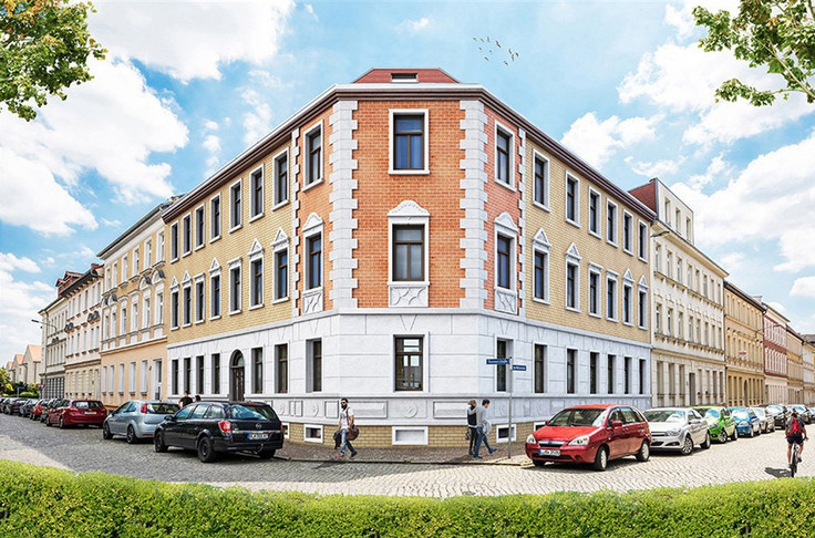 Eigentumswohnung, Sanierung, Denkmal-AfA kaufen in Leipzig-Wahren - Palais Wahren, 