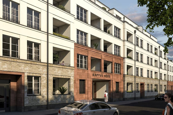 Eigentumswohnung kaufen in Offenbach am Main - Kappus Höfe, Ludwigstraße 51