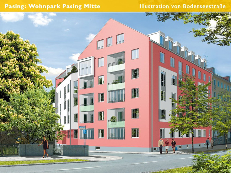 Eigentumswohnung kaufen in München-Pasing - Wohnpark Pasing Mitte, Bodenseestraße 13