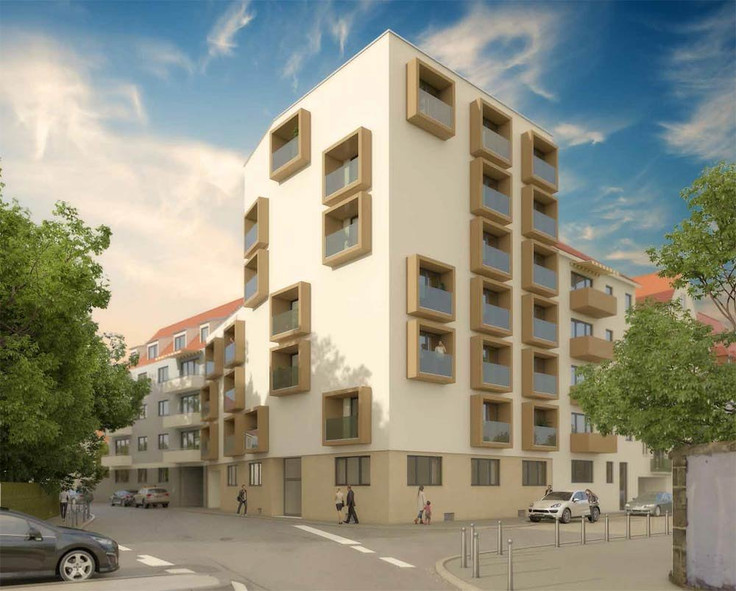 Apartment, Investitionsobjekt, Kapitalanlage, Studentenapartments kaufen in Nürnberg-Veilhof - B54 Nürnberg, Bartholomäusstraße 54