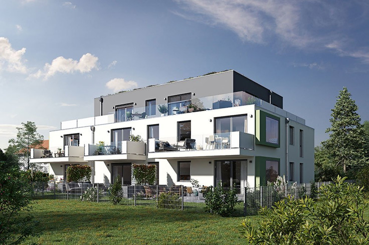 Eigentumswohnung, Penthouse kaufen in Ingolstadt-Altstadt Nordost - Wohnpalais REAL URBAN, Lönsstraße 22