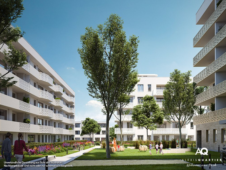 Eigentumswohnung kaufen in München-Perlach - ALEXISQUARTIER – Wohnen am Park, Alexisweg