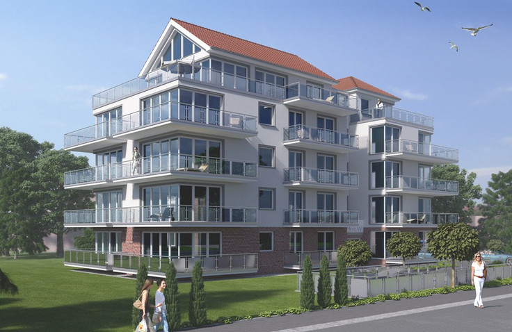 Eigentumswohnung, Mehrfamilienhaus, Penthouse kaufen in Cuxhaven - Sea View, Standhausallee