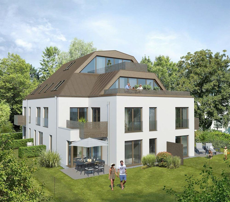 Eigentumswohnung, Penthouse kaufen in Germering - Villa Jakob, Jakob-Huber-Straße 2