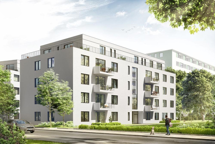 Eigentumswohnung, Mehrfamilienhaus kaufen in Berlin-Mariendorf - DUO NOVO, Freibergstraße 16/26