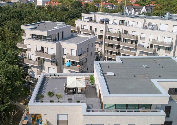 Eigentumswohnung, Kapitalanlage, Penthouse kaufen in Berlin-Karlshorst - Am Carlsgarten – Wohnen im Park, Am Carlsgarten 10