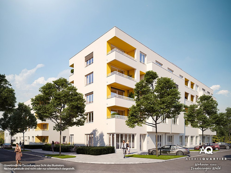 Eigentumswohnung kaufen in München-Perlach - ALEXISQUARTIER – Wohnen am Truderinger Wald, Alexisweg