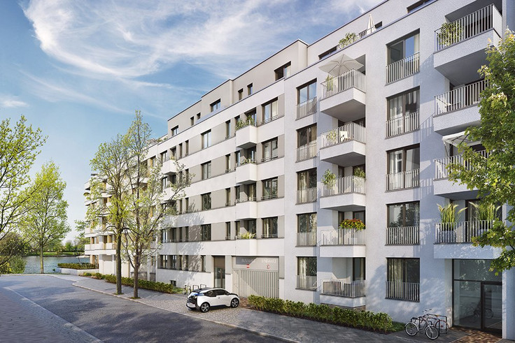 Eigentumswohnung kaufen in Berlin-Treptow-Köpenick - BUWOG Uferkrone Suno, Spreestraße 6-16