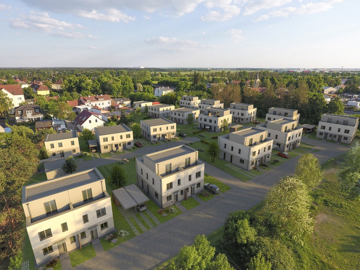 Doppelhaushälfte, Einfamilienhaus, Haus kaufen in Berlin-Bohnsdorf - Im Buntzeleck, Bohnsdorfer Kirchsteig 29
