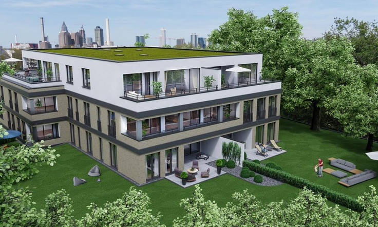 Eigentumswohnung kaufen in Frankfurt am Main-Niederrad - nemus REFUGIUM, Holzhecke 23