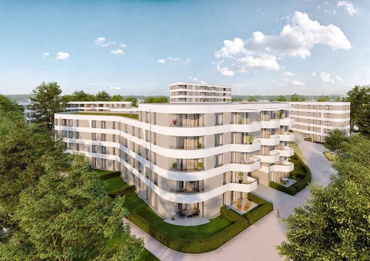 Eigentumswohnung kaufen in Augsburg-Antonsviertel - ANTON – ZUHAUSE IM AUGSBURGER ANTONSVIERTEL., Windprechtstraße 30 und 32