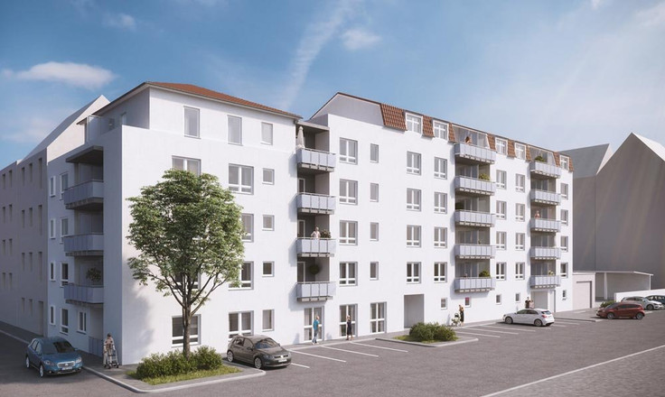 Eigentumswohnung, Kapitalanlage, Seniorenwohnung kaufen in Fürth - Villa Aurora, Eisenstraße 5-7