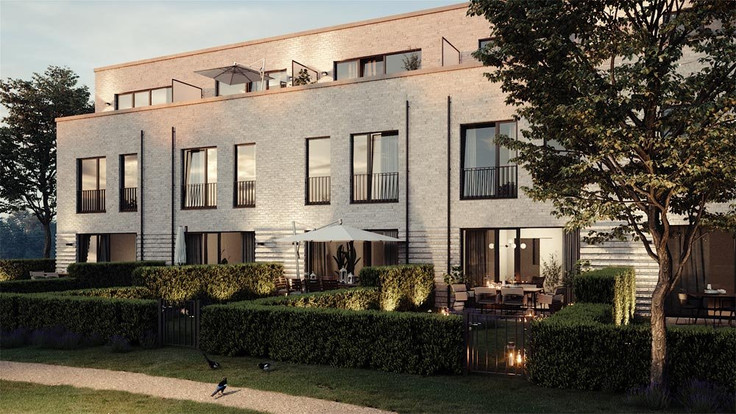 JuliusVosselerGärten HamburgLokstedt Neubau Reihenhaus kaufen
