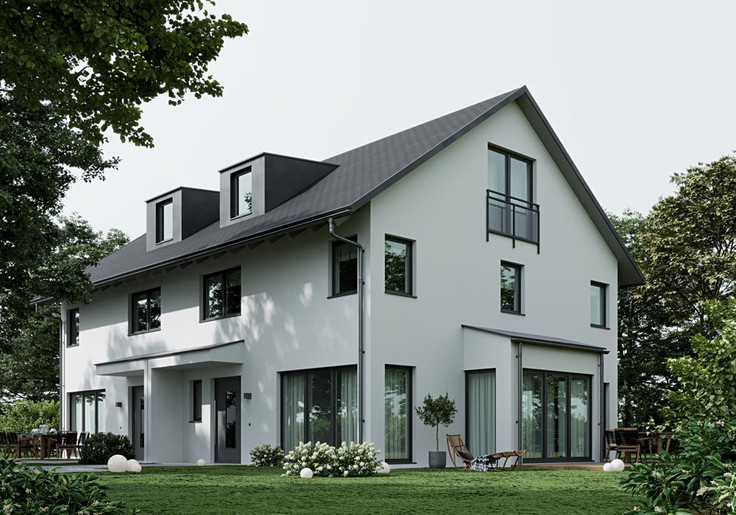 Doppelhaushälfte, Haus kaufen in Höhenkirchen-Siegertsbrunn - Linden11, Lindenstraße 11