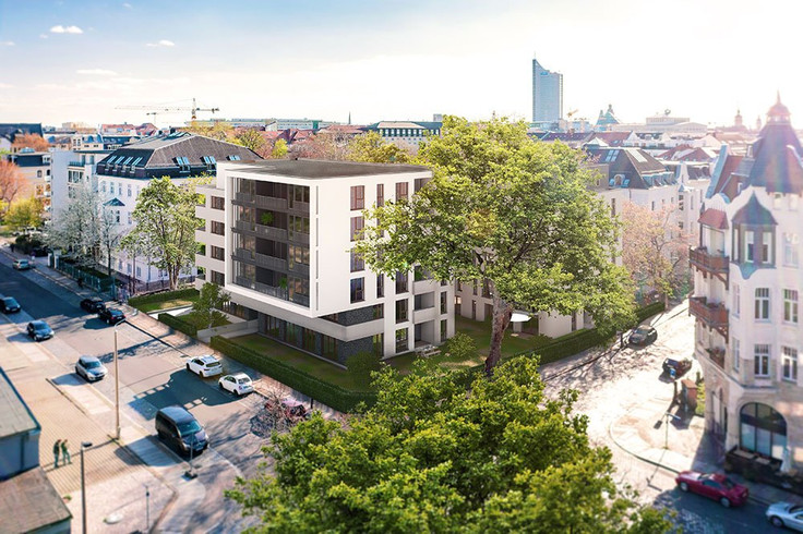 Eigentumswohnung, Dachgeschosswohnung kaufen in Leipzig-Zentrum - Inselstraße 33, Inselstraße 33 / Chopinstraße 20