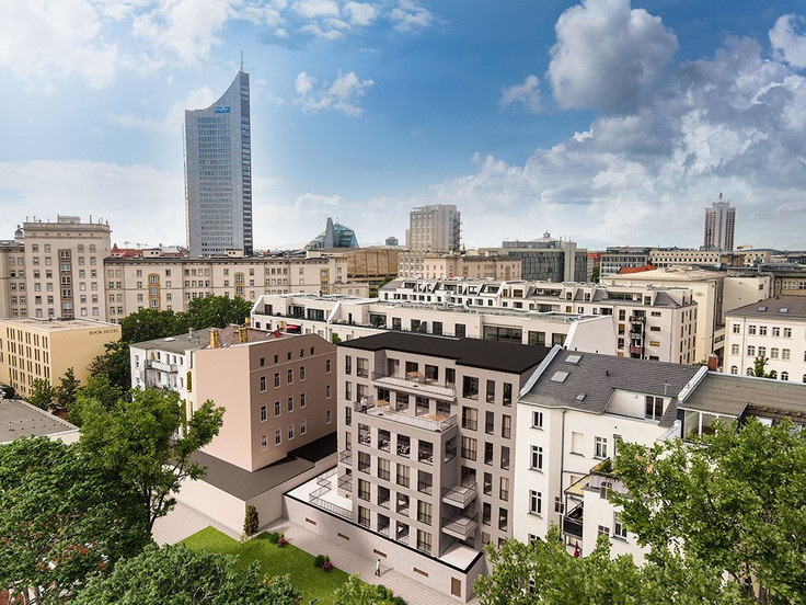 Eigentumswohnung kaufen in Leipzig-Zentrum - Seeburgterrassen, Auguste-Schmidt-Straße 16