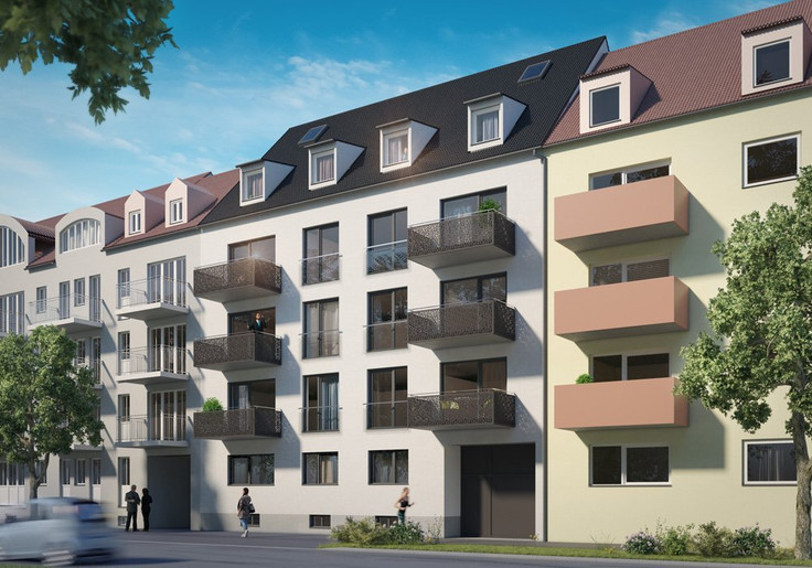 Eigentumswohnung kaufen in München-Giesing - W111 – Wohnen im Münchner Osten, Werinherstraße 111