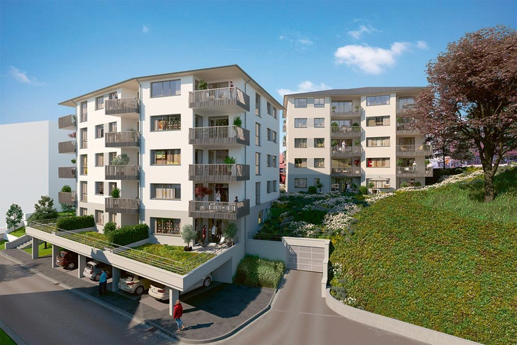 Eigentumswohnung kaufen in Freudenstadt - RappenQuartier - 2. BA, Am Rappenpark 3 / Straßburger Str. 18