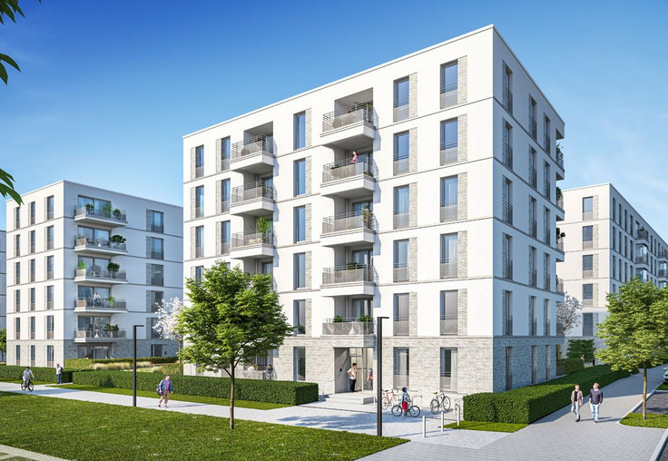 Eigentumswohnung, Kapitalanlage, Mehrfamilienhaus kaufen in München-Neuperlach - PANDION VERDE 2, Zenzl-Mühsam-Straße