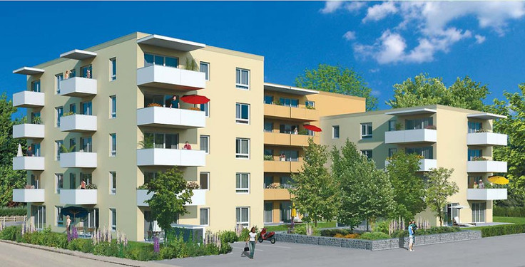 Eigentumswohnung kaufen in Germering - Lupinengarten, Lupinenweg